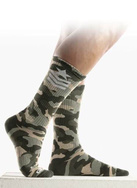 CODE 22 Military Socks Camo One Size