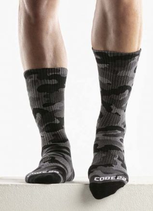 CODE 22 Military Socks Grey Camo One Size