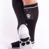 Brutus Puppy Paw Socks with Pocket Black