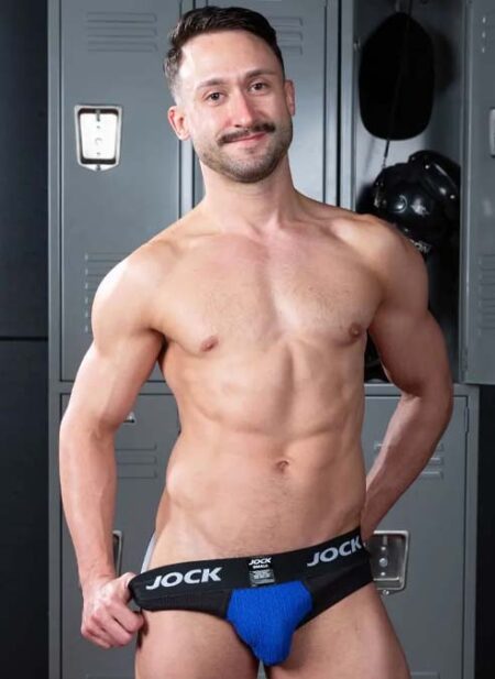 Jock by Mr. S Jock-Pouch Brief Blue Extra large