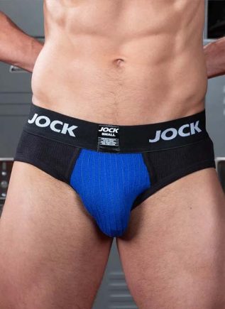 Jock by Mr. S Jock-Pouch Brief Blue Extra large