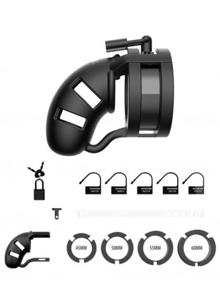 ManCage Silicone Ball Splitter Chastity Cage #18 3,5 inch