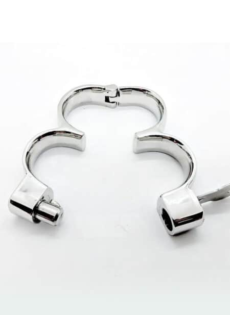 Stainless steel Irish Handcuffs Large