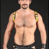 Mr. S Leather Cadet Shoulder Harness Blue Large / Extra large