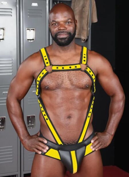 Mr. S Neo Air Mesh All Access Brief Yellow Large