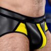 Mr. S Neo Air Mesh All Access Brief Yellow Large