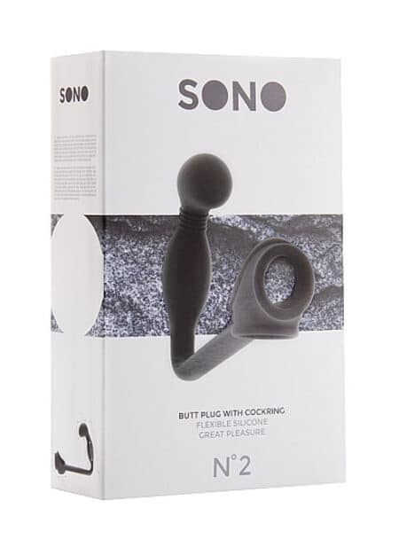 No. 2 Butt Plug With Cock Ring
