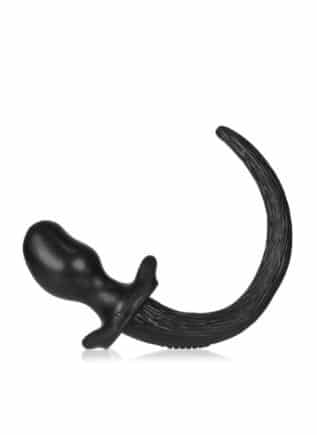 Oxballs All Black Puppy Tail Silicone Bulldog (L)