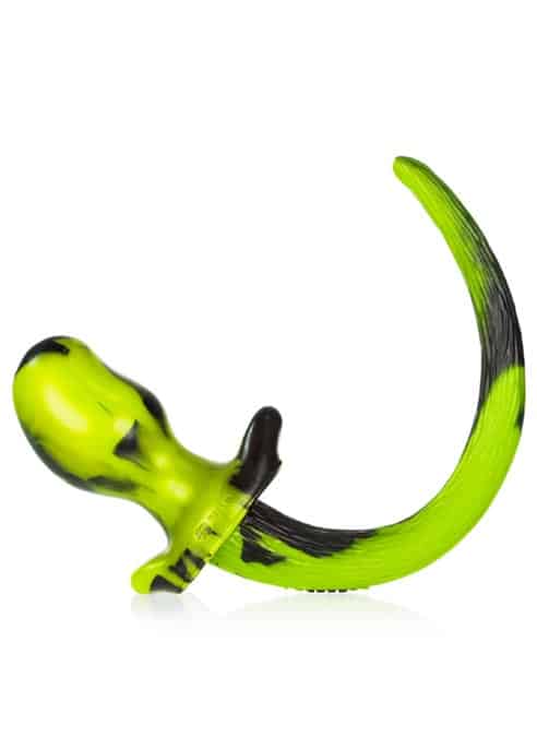 Oxballs Color Swirl Puppy Tail Yellow