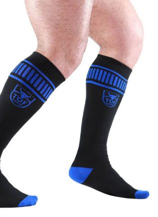 TOF Paris Footish Socks Blue Large/Extra large