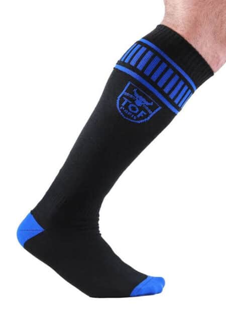 TOF Paris Footish Socks Blue Large/Extra large