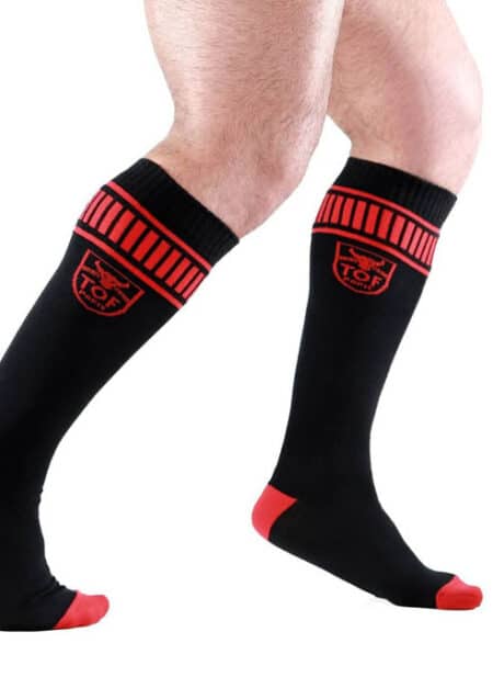 TOF Paris Footish Socks Red Small/Medium