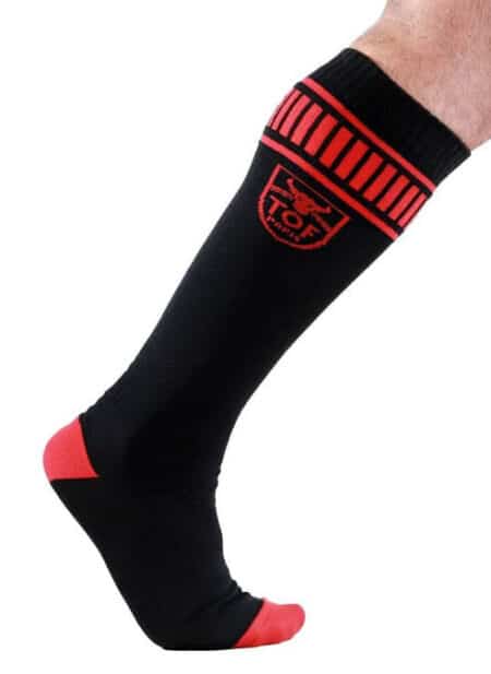 TOF Paris Footish Socks Red Small/Medium
