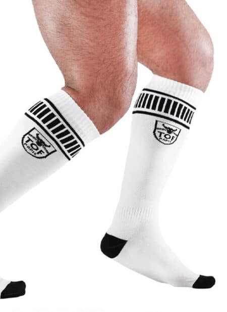 TOF Paris Footish Socks White Small/Medium