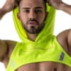 ToF Paris Neon Hoody Harness Yellow Small