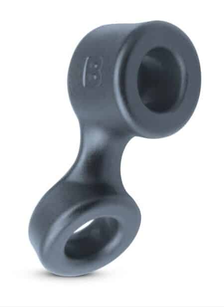 Boners TPE Cock Ring & Ball Stretcher Grey