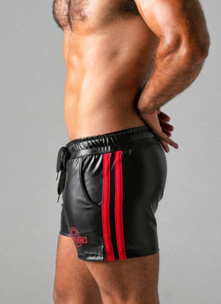 Locker Gear 2 Stripe Short Red Extra large