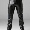Locker Gear Leatherette Cargo Pants Blue Extra large
