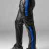 Locker Gear Leatherette Cargo Pants Blue Extra large