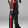 Locker Gear Leatherette Cargo Pants Red Medium