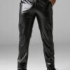 Locker Gear Leatherette Cargo Pants White Large
