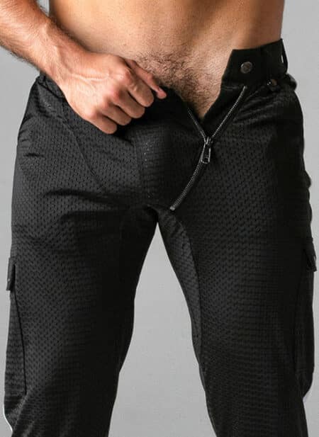 Locker Gear Mesh Cargo Pants Red Large