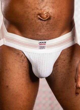 Jock by Mr. S Classic Jock 2" White Medium