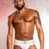 Jock by Mr. S Classic Jock 3" White Extra large