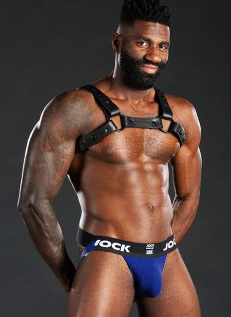 Jock by Mr. S Jockstrap Blue Large