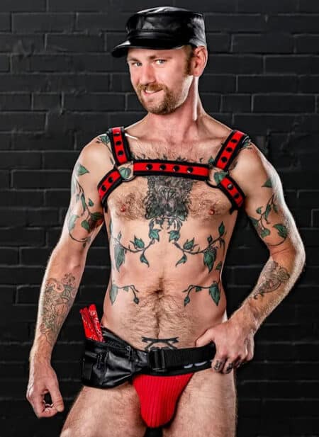 Jock by Mr. S Jockstrap Red Small