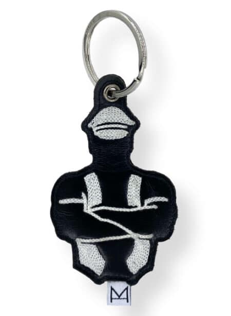 Master of the House Leather Keyring Master