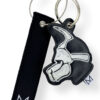 Master of the House Leather Keyring Puppy