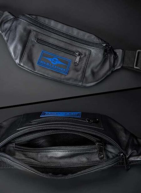 Mr. S Leather Hip Holster Blue