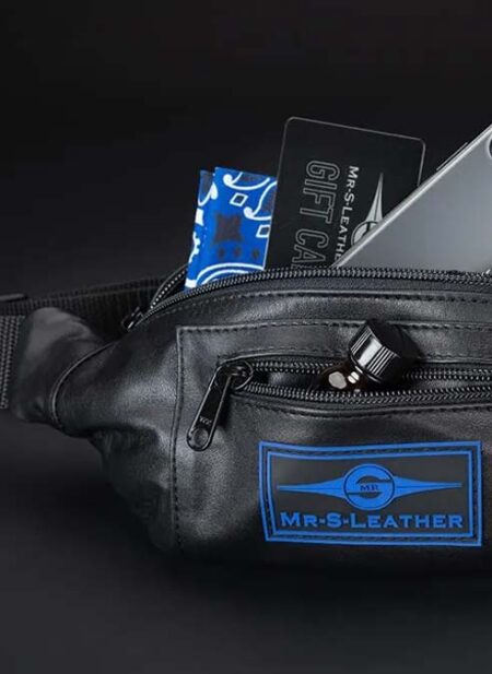 Mr. S Leather Hip Holster Blue