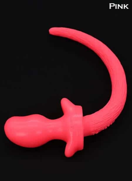 Mr. S Oxballs Puppy Tail Silicone Lime Beagle (M)