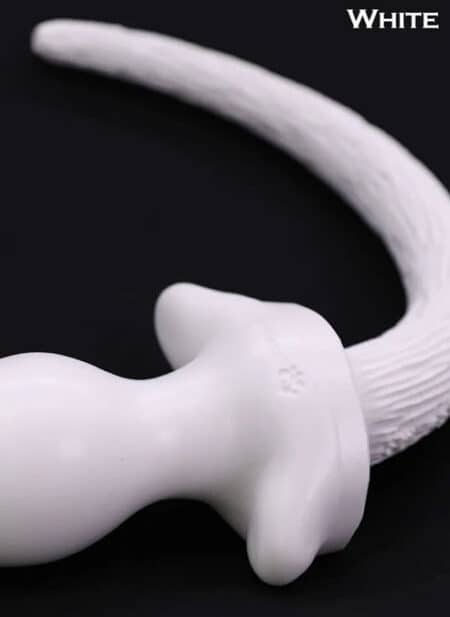 Mr. S Oxballs Puppy Tail Silicone Lime Beagle (M)