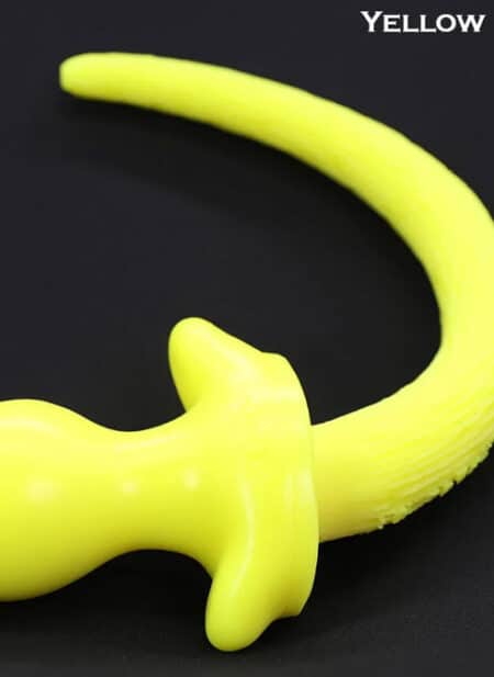 Mr. S Oxballs Puppy Tail Silicone Lime Beagle (M)