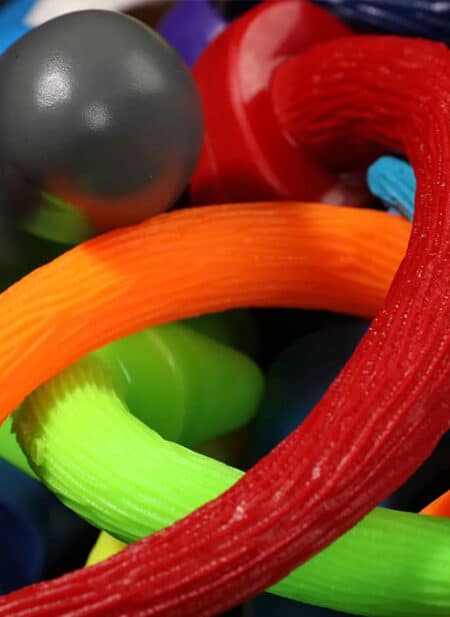 Mr. S Oxballs Puppy Tail Silicone Lime Beagle (M)
