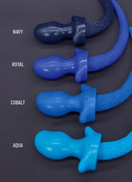 Mr. S Oxballs Puppy Tail Silicone Lime Beagle (M)