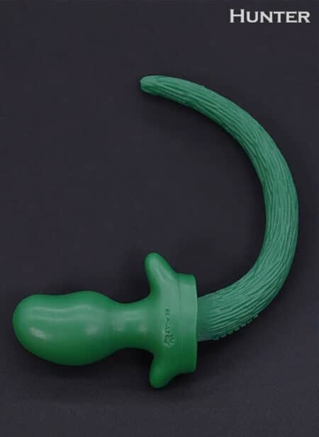 Mr. S Oxballs Puppy Tail Silicone Lime Beagle (M)