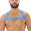 ToF Paris Fetish Harness Blue Extra small/Small