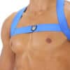 ToF Paris Fetish Harness Blue Extra small/Small