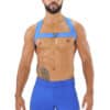 ToF Paris Fetish Harness Blue Extra small/Small