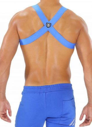 ToF Paris Party Boy Harness Blue Extra small/Small