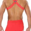 ToF Paris Party Boy Harness Red Extra large/XXL