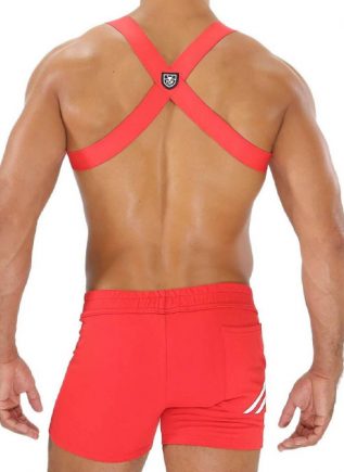 ToF Paris Party Boy Harness Red Extra large/XXL