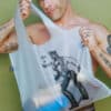Tom of Finland Use a Rubber Milky Transparant Tote