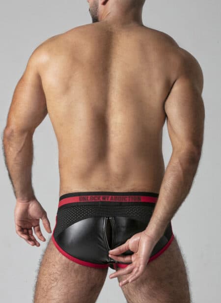 Locker Gear Full Access Brief Red Medium