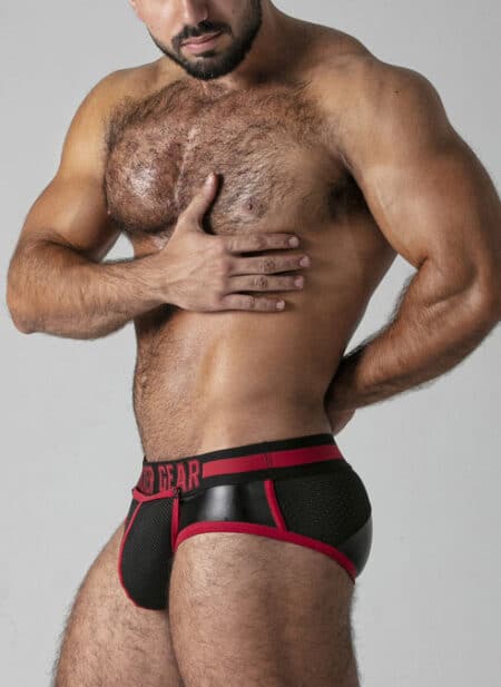 Locker Gear Full Access Brief Red Medium