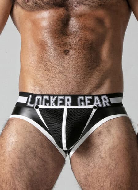 Locker Gear Full Access Brief White Medium